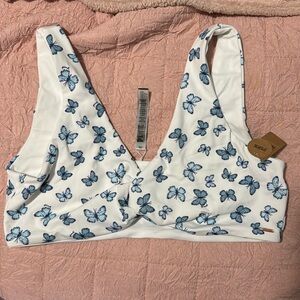 Pink Victoria’s Secret swim top
